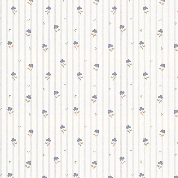 Tapetai Subtilios Retro Gėlės