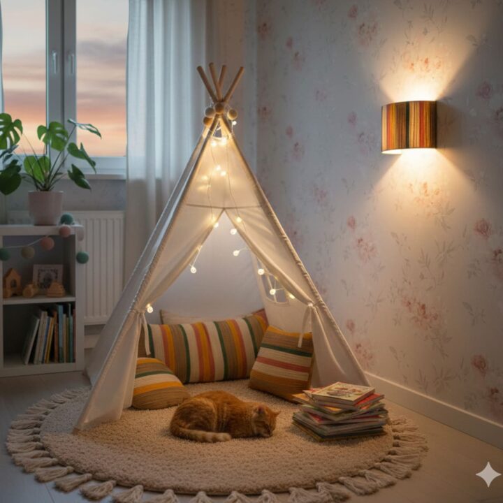 Rankų Darbo Sieninis Šviestuvas BOHO JUOSTELĖS