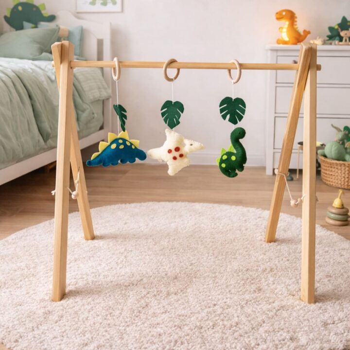 Kūdikių Veiklos Stovas BABY GYM DINOZAURAI