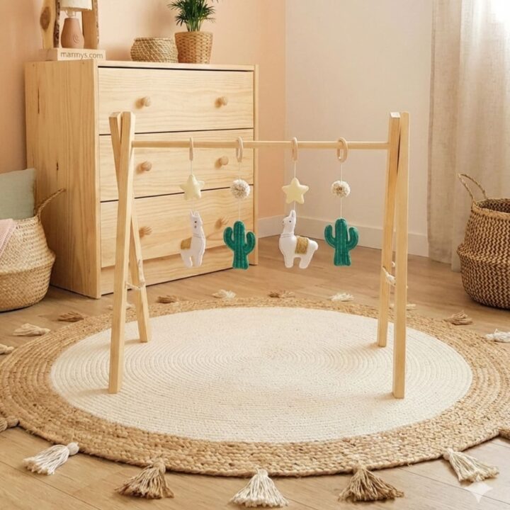 Kūdikių Veiklos Stovas BABY GYM KAKTUSAI