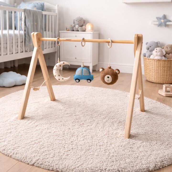Kūdikių Veiklos Stovas BABY GYM MEŠKINAS