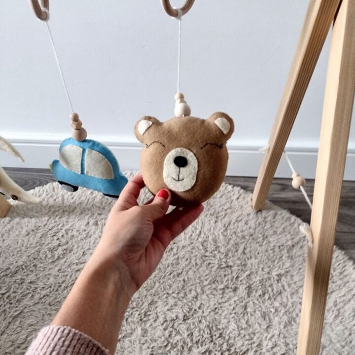 Kūdikių Veiklos Stovas BABY GYM MEŠKINAS