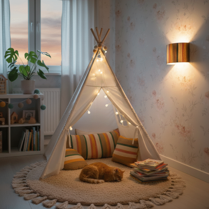 Rankų Darbo Sieninis Šviestuvas BOHO JUOSTELĖS