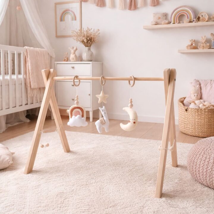 Kūdikių Veiklos Stovas BABY GYM LAMA