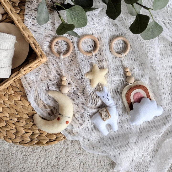 Kūdikių Veiklos Stovas BABY GYM LAMA