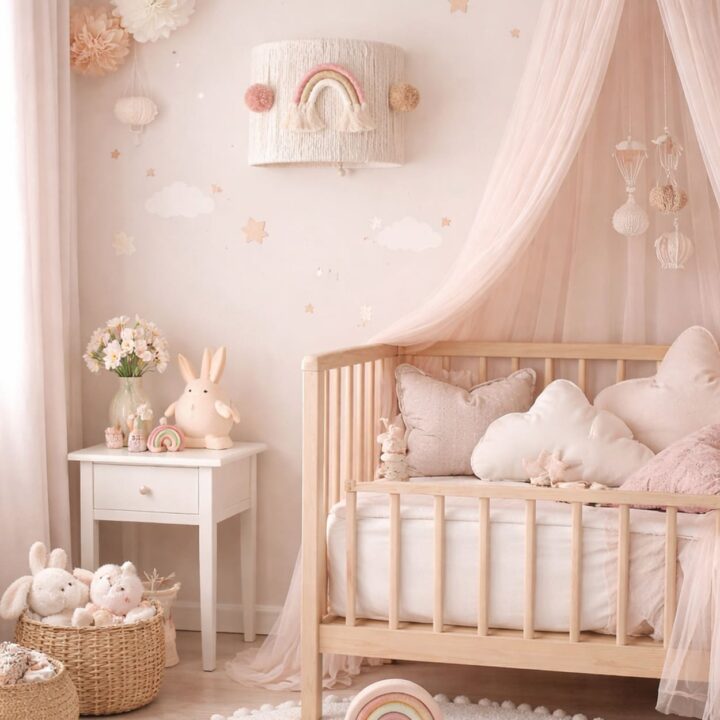 Rankų Darbo Sieninis Šviestuvas RAUSVA VAIVORYKŠTĖ