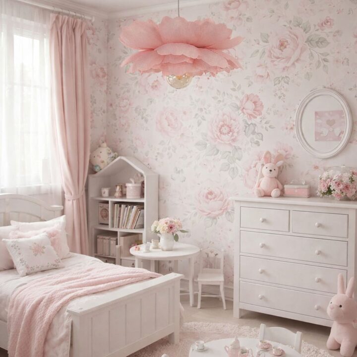 Rankų Darbo Pakabinamas Šviestuvas RAUSVAS BIJŪNAS