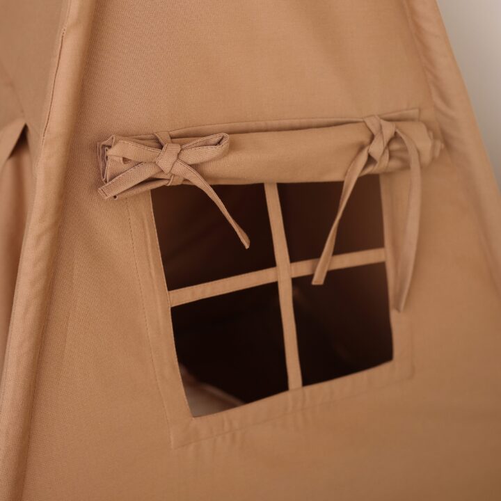 Vaikiška palapinė - Tipis Karamelės spalvos
