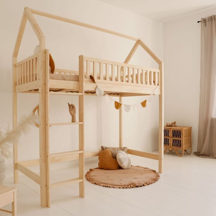 Vaikiška Lova Namelis LOFTAS