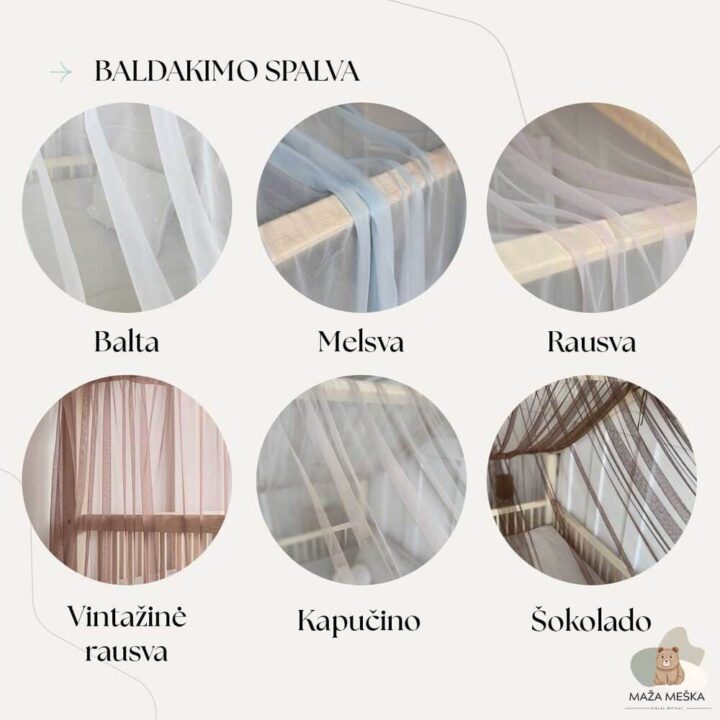 Baldakimas Lovai Nameliui