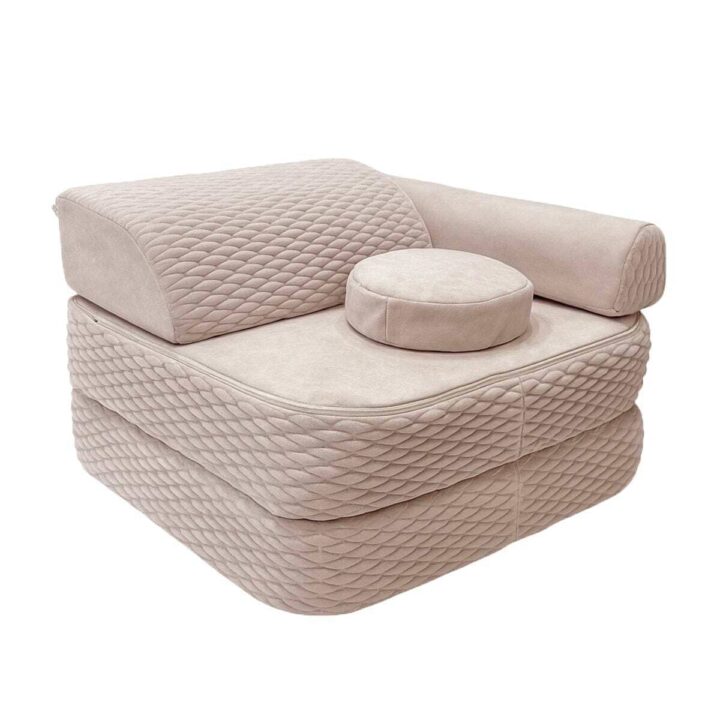 4 Dalių Modulinė Pusinė Vaikiška Sofa