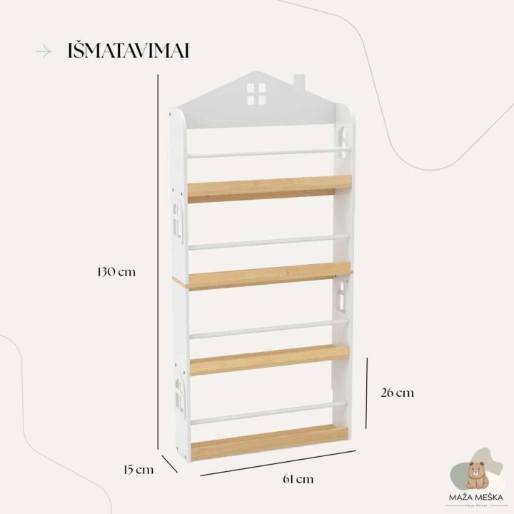 Namelio formos lentyna vaikams