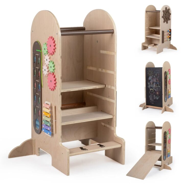 Daugiafunkcis Virtuvės ir Žaidimų Bokštelis